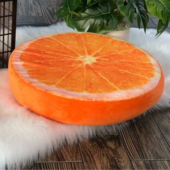 Orange Slice Pillow / Cushion - Picture 7 of 14